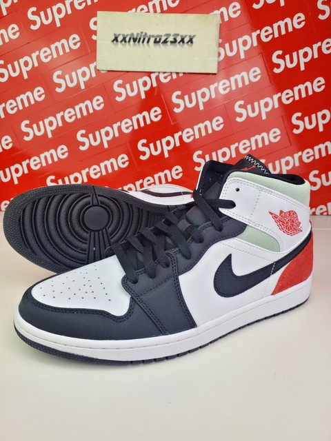 Jordan 1 Mid SE Red Black Toe 2020 for Sale | Authenticity Guaranteed | eBay