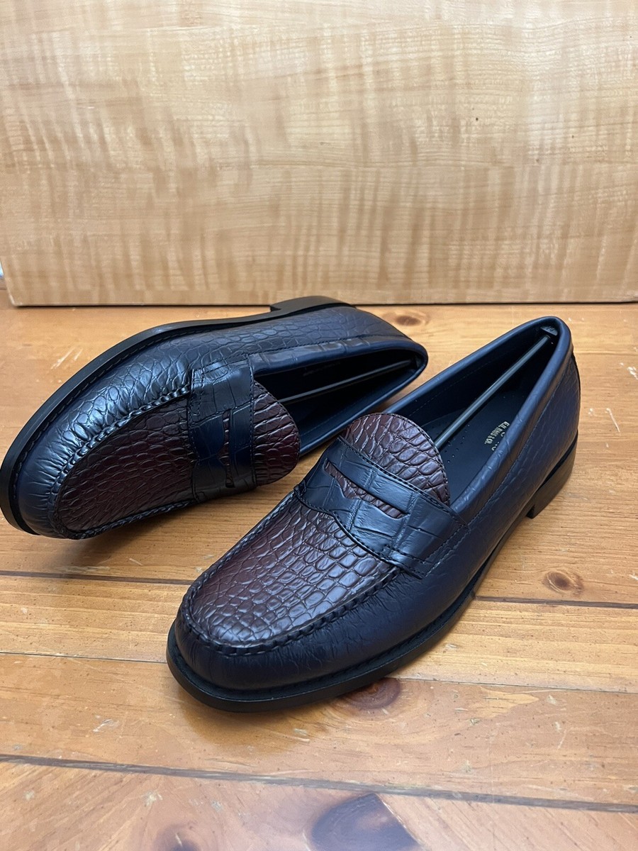 GH BASS WEEJUNS 8.5 D US MENS LOGAN CROC WEEJUNS LOAFER | eBay display picture 3