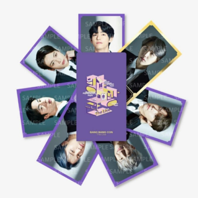 BTS - BANG BANG CON BBC THE LIVE OFFICIAL MD MESSAGE PHOTO | eBay