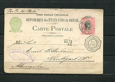 SP France Buenos Aires - Bordeaux Timbre De Passage Sur Bras. 1900 (NO-12)