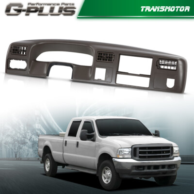 Fit For 99-04 Ford F250 F350 Superduty Dash Instrument Cluster Bezel Panel Gray