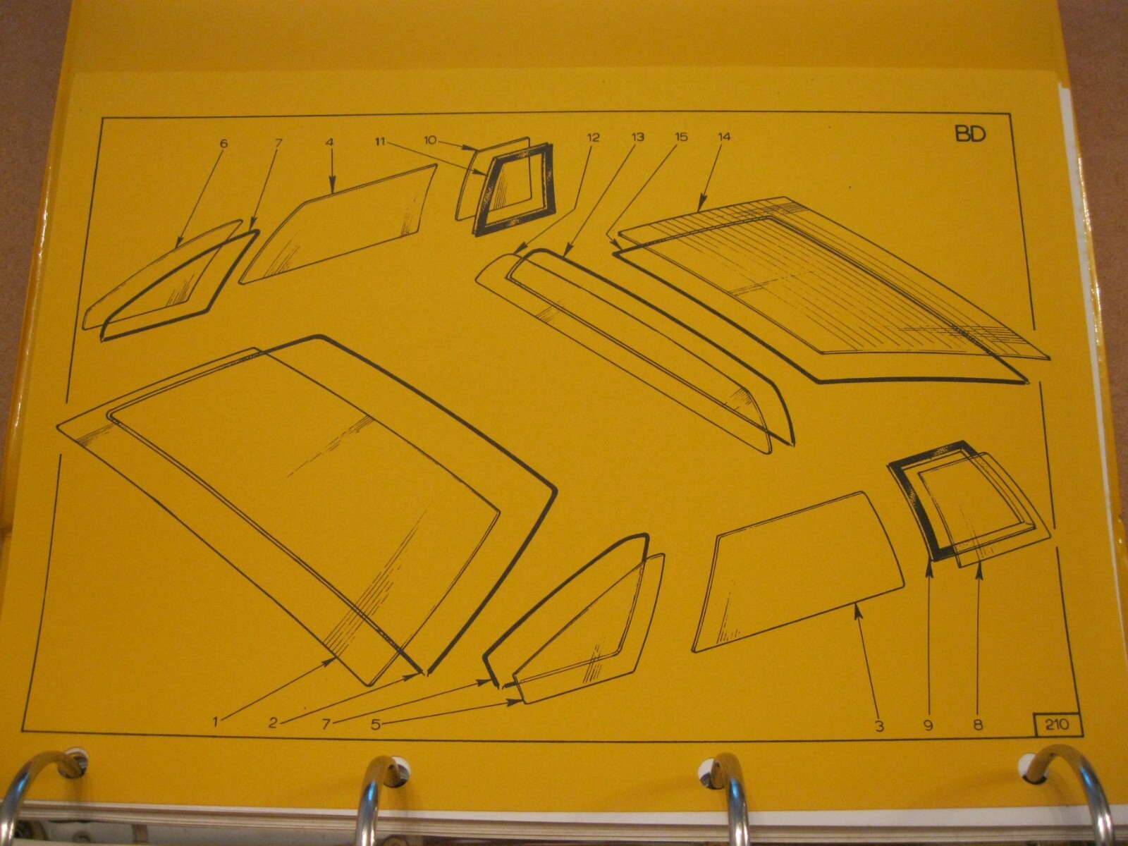 Lotus Esprit S2 S3 Turbo RH Clear Rear 1/4 Light Glass A079 U 4548F New Obsolete eBay