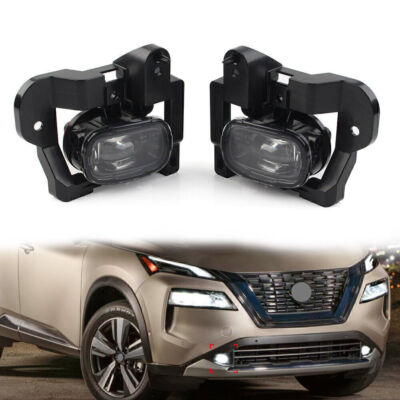 Fog Light Lamps w/ Bracket+Harness+Switch For Nissan Rogue X-trail T33 2021-2023