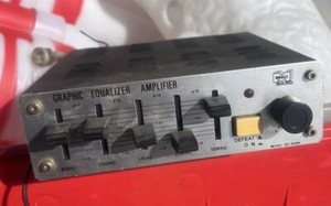 Vintage Graphic Equalizer Stereo Booster GE-5000 Amplifier Under Dash Mopar