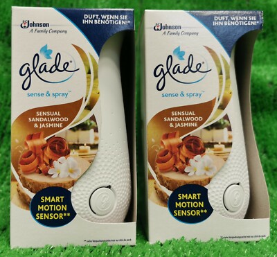 2x Glade by Brise sense & spray BALI -SANDELHOLZ & JASMIN Starterpack grat.Versa