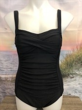 NWT Cupshe Womens One Piece Swimsuit Size Medium Black