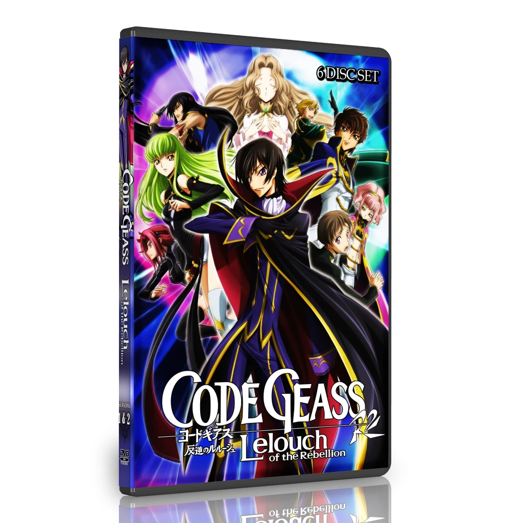 【貴重】コードギアス 反逆のルルーシュ 英語版DVD １期＆２期セット Code Geass Dvd for sale | eBay