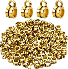 Bails Beads, Tibetan Bail Tube Bead Spacer Beads Carrier Hanger Connector Links