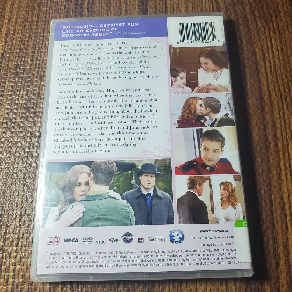 When Calls the Heart DVD 2015 Heart and Home Erin Krakow Lori Loughlin - Image 2 of 3