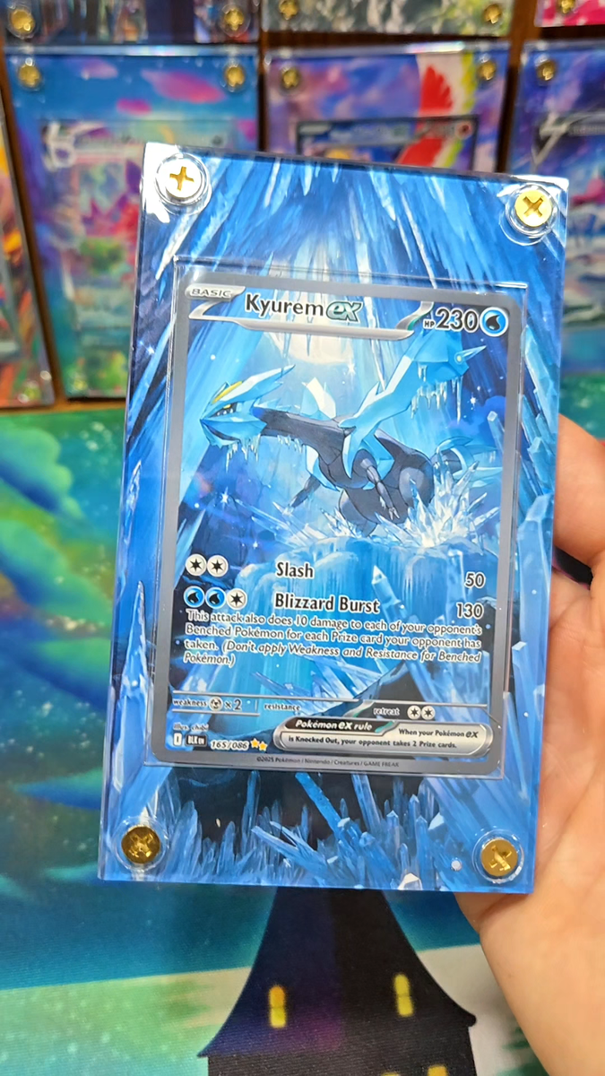 Pokemon Kyurem EX 165/086 SIR Black Bolt Extended Art Case | eBay