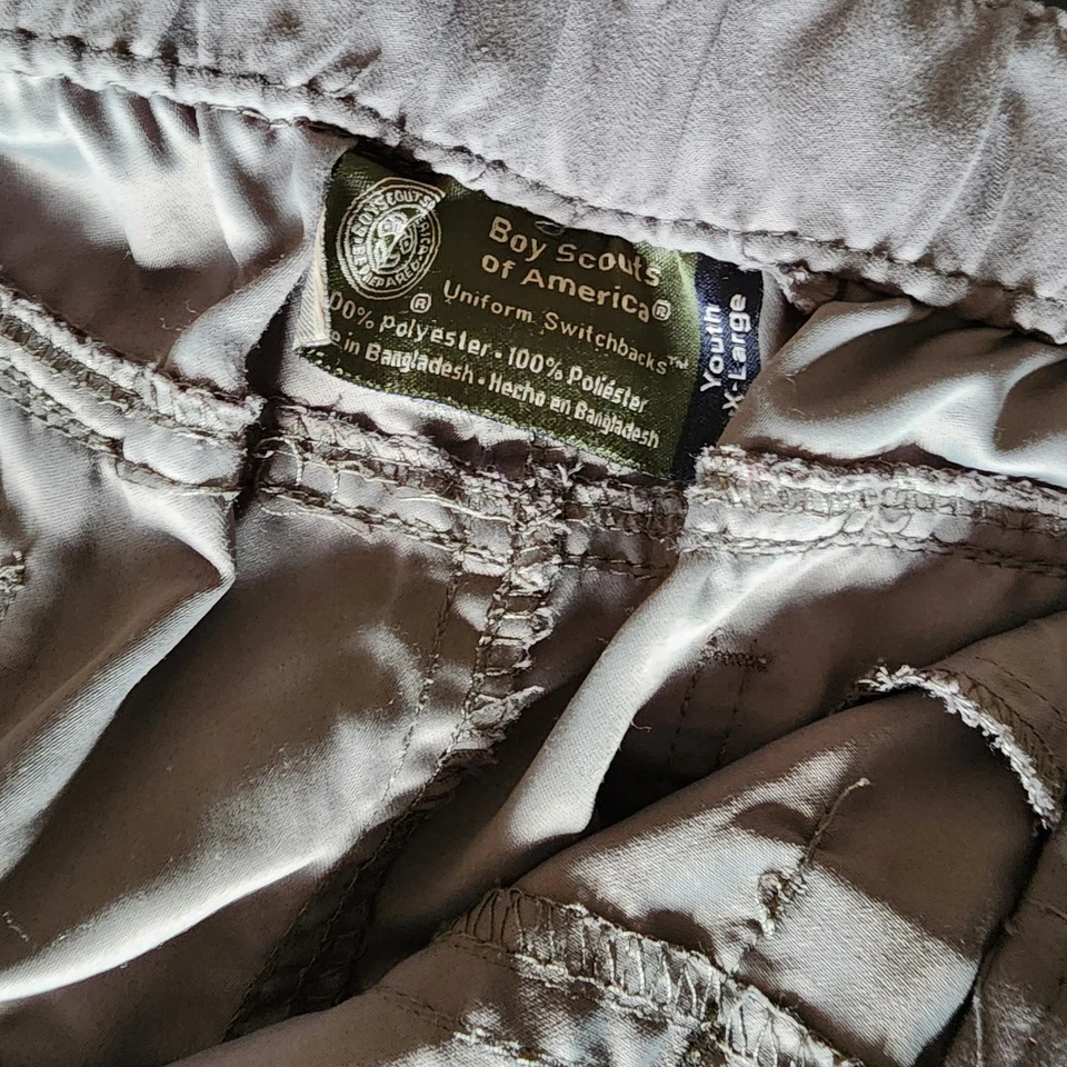 Boy Scout Of America Pants & Shorts Lot Men's Small, XS & Youth L Lot - Image 4 of 4