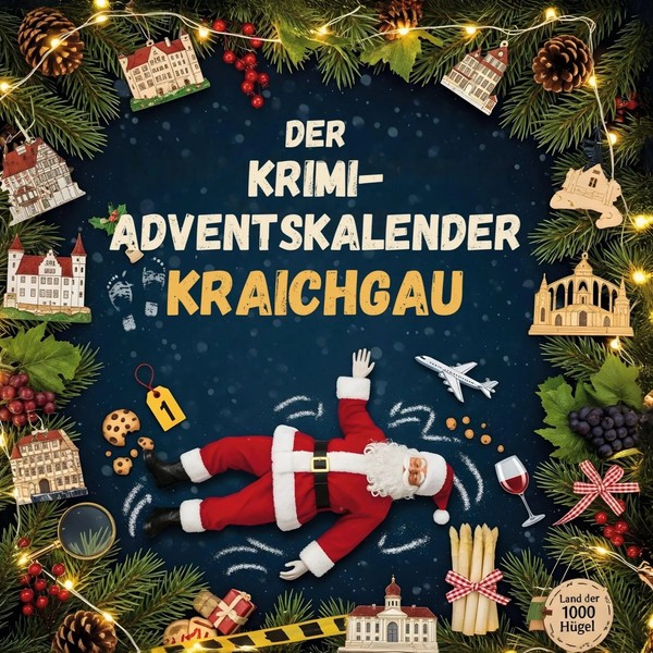 Der Krimi-Adventskalender Kraichgau MordsverdäChtig In 24 Akten Jonah Wagner-image