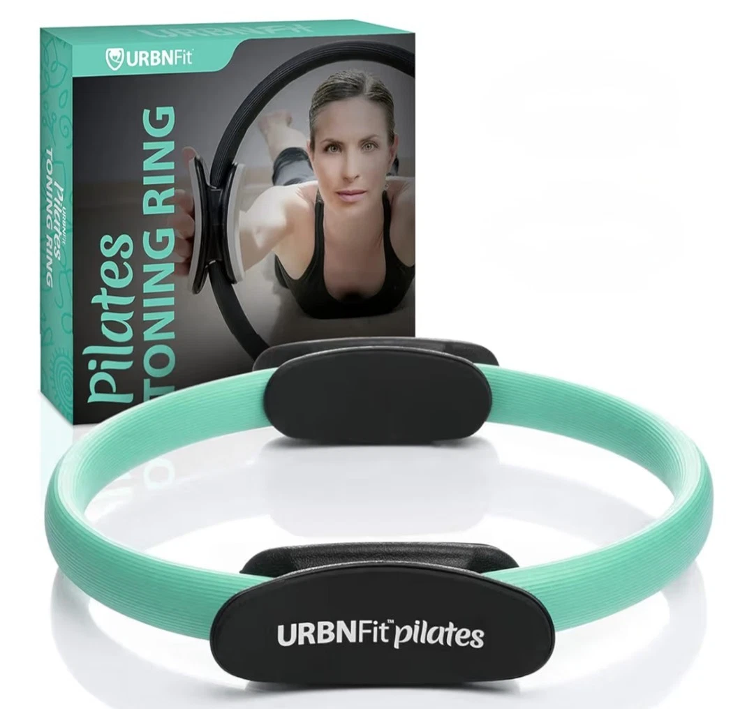 Bague Pilates Urbnfit 12 Pouces - Cercle Tonifiant Gym Noir - Sans Boîte