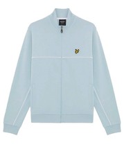 Image of Lyle & Scott Piped Full Zip Track Top Opal Blue