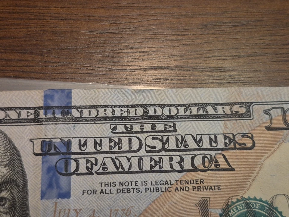 US $100 Dollar Birthday Note Serial # PL 04022011 I April 2, 2011, Series 2017A - Image 4 of 4