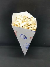 £ 100 x Chip Cone - Card - TAKE AWAY - STREET FOOD - POPCORN, CHIPS