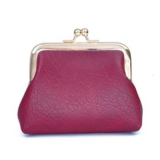 Small Coin Purse Pouch for Women Cute Kiss Lock Mini Change Purses Vintage