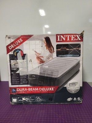 Intex Dura-Beam Deluxe Luftbett 64412NP 99x191x46 mit Pumpe Einzelbett Neu_6,5_5