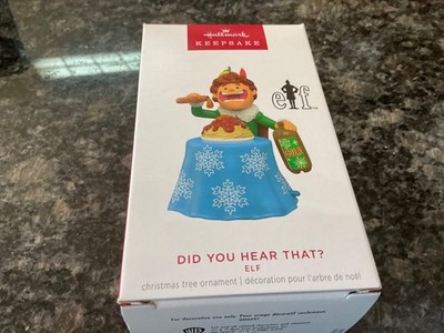 Hallmark Keepsake Elf Did You Hear That? Magic Sound Ornament 2023