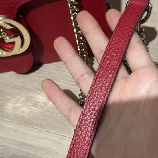 Gucci Interlocking Chain Small Women's Shoulder B… - image 1