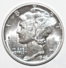 1943 Mercury Dime CHOICE BU (D148)