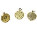 1924-1947 Waltham Elgin Hamilton 17j 10-12s Pocket Watches Lot of 3 #WB5347-2 — photo 1