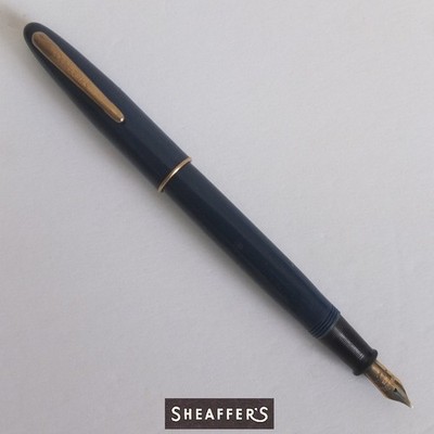 vintage SHEAFFER Craftsman Touchdown fountain pen c.1950 14K nib needs diaphragm