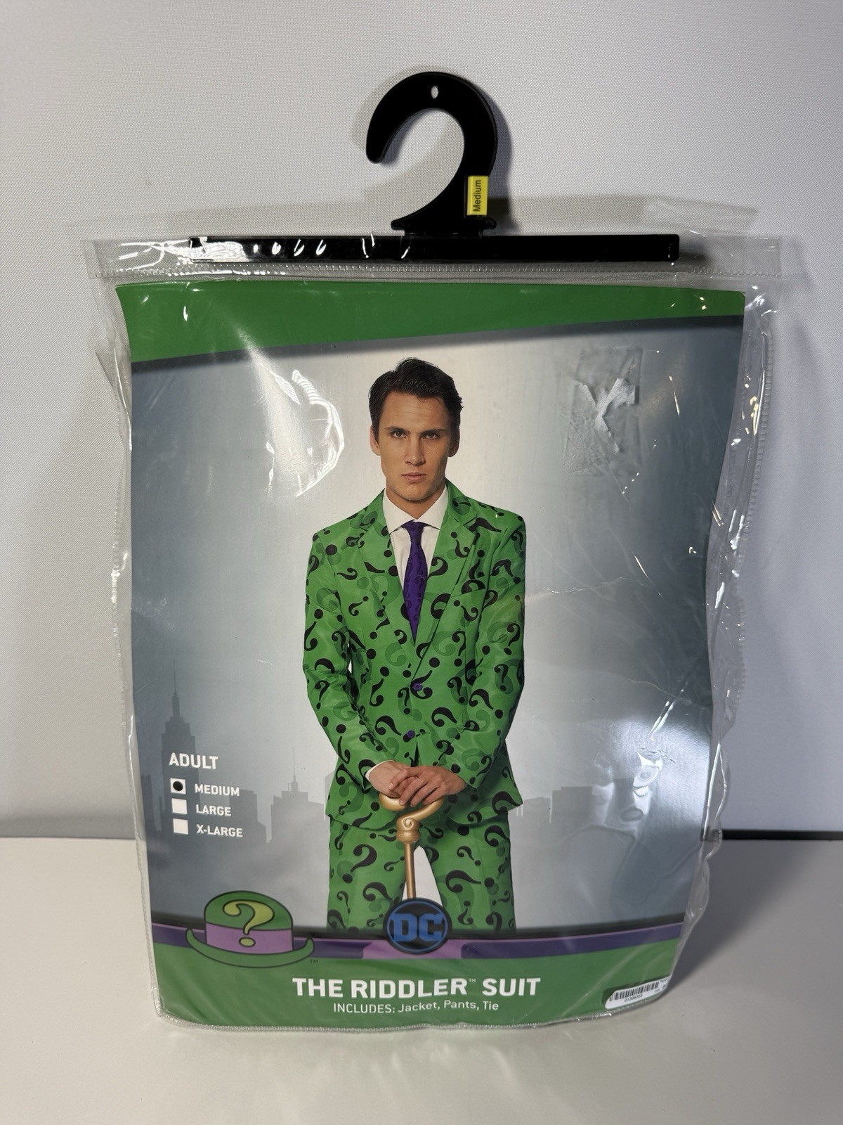 Riddler Costume DC Comics Batman Villain Suit Spirit … - Gem