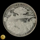 AWAKENED A SLEEPING GIANT WWII 2019 PATRIOT 1 OZ 999 FINE SILVER ART ROUND -E767