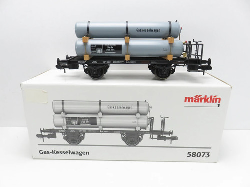 (1HOL534) Märklin 58073 Gas-Kesselwagen 1 DC, OVP | Condition: Gebraucht