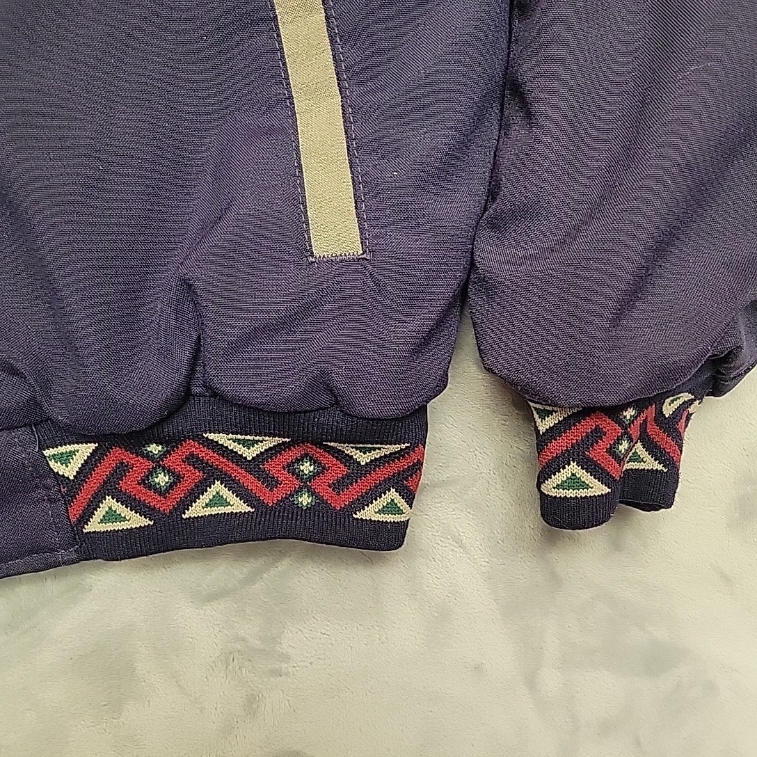 70s Cripple Creek ネイティブ柄　ジャケット ネイビー 古着 Vintage Cripple Creek Jacket Mens Large Navy Aztec Western Wear