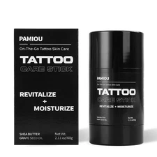 Pamiou Tattoo Aftercare Tattoo Butter Balm Travel Tattoo Care Stick 2.11 oz.