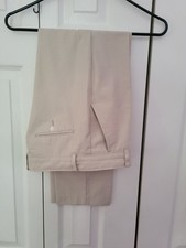 GUC: Van Heusen Boys Beige Plaid Dress Pants / Slacks: 10 Husky