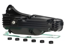 &Ouml;lwanne mit Schauglas -MOTO NOSTRA, schwarz matt - Piaggio 125-300cc - Vespa GTS