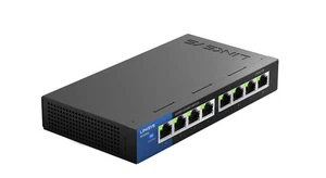 Linksys SE3008 8 Interrupteur Ethernet Gigabit supportable à rack de ports