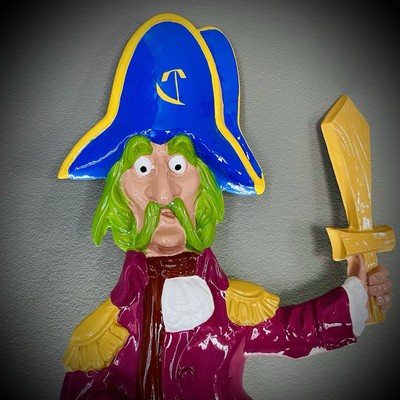 🍔 Vintage Captain Crook McDonalds Statue Sign Plaque | eBay