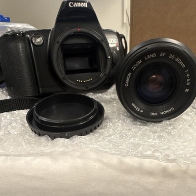 Canon EOS Rebel XS 10.1MP Black DSLR + EF 35-80mm f/4-5.6 Lens