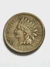 1859 Indian Head Penny, nice high grade
