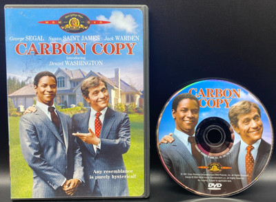 Carbon Copy DVD 1981 Comedy Drama Very Good Condition George Segal