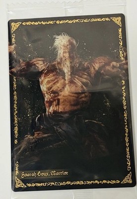 Hoarah Loux / Godfrey ERT-8 Bandai Elden Ring Twin Wafer Trading Cards SEALED
