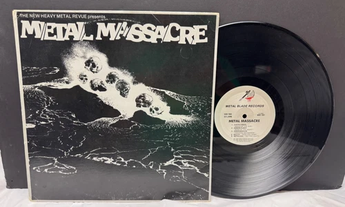 Metal Massacre 1984 Metallica Hit The Lights Vinyl LP Vintage Original USA
