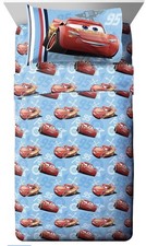 Disney/Pixar Cars 95 Full 4-Piece Sheet Set with Lightning McQueen