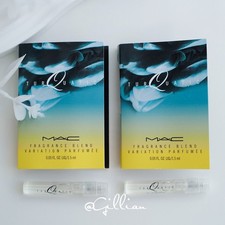 2x MAC Turquatic Fragrance EDP Perfume 0.05 oz / 1.5ml Sample Spray NEW IN CARD