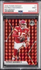 2020 PANINI MOSAIC RED MOSAIC #1 PATRICK MAHOMES II PSA 9