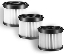 Dry Filter Replacement 3 Pack for Milwaukee 49 90 0160 49 90 1951 Fit M18