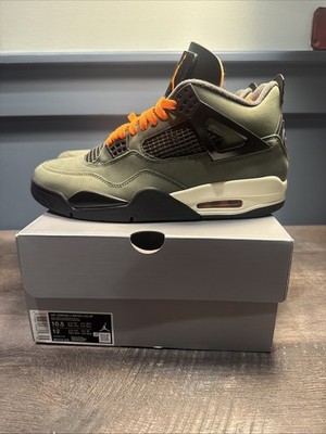 Size 10.5 - Undefeated x Air Jordan 4 Retro 2025 Green