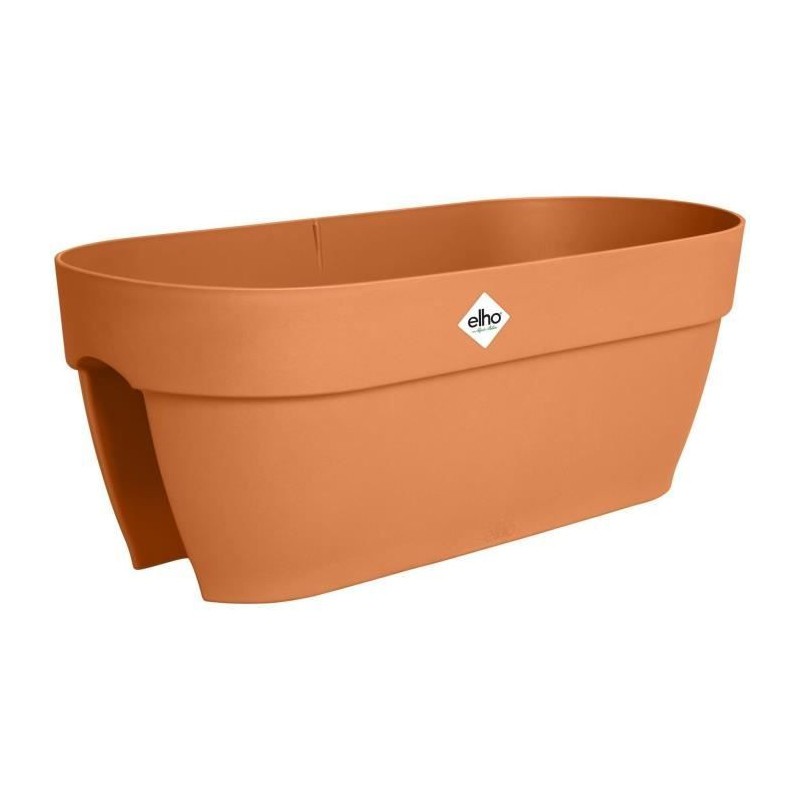 Pot de fleurs ELHO Vibia Campana Flower Bridge 60 marron L 26 x B 59 cm