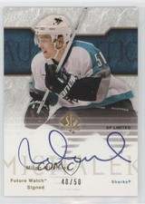 2003-04 SP Authentic Future Watch SP Limited 40/50 Milan Michalek #155 3xv