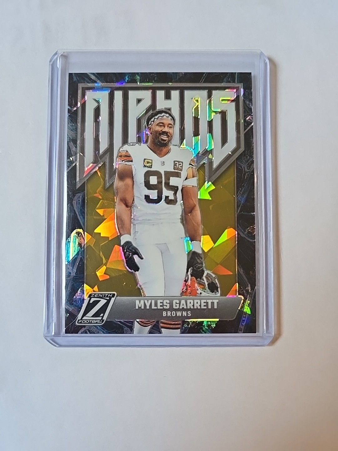 2024 Zenith Myles Garrett Alphas Insert Cracked ice Browns No. 15 SSP  🔥🔥