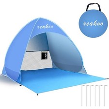Festival Beach Picnic Reakoo Beach Pop Up Tent. Fits 2 Adults.PLEASE READ ADVERT